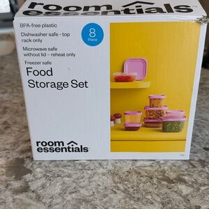 NEW!!! Room Essentials Food Storage Set -